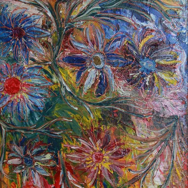 Flower Power — 12x16