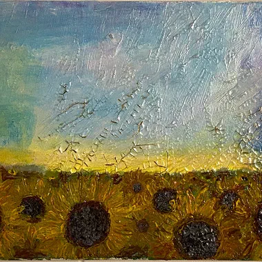 Sunflower Serenity — 30x10