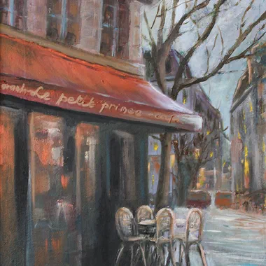 Quartier Latin - Cafe 'Le Petit Prince' — 12x16