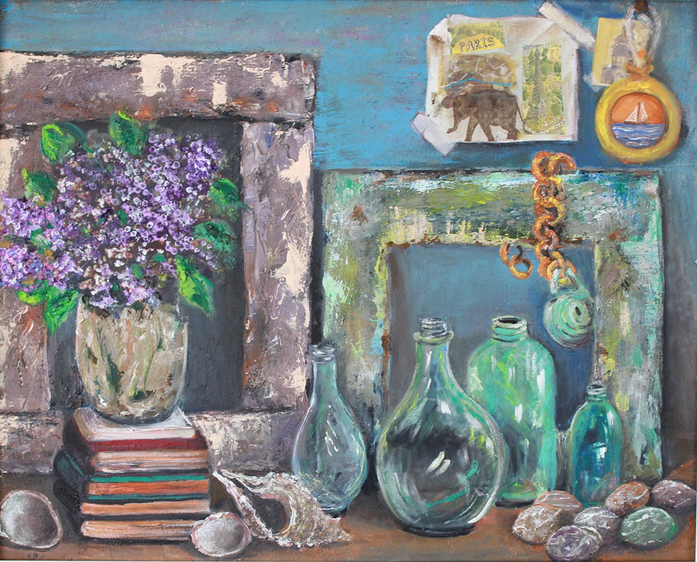 Still Life With Old Frames