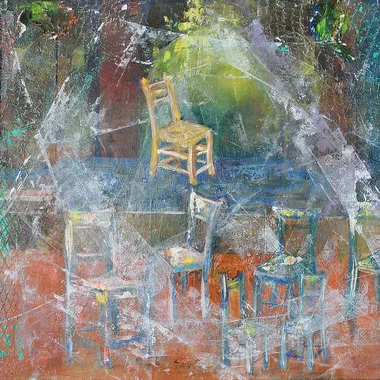 Van Gogh's Chair — 20x16