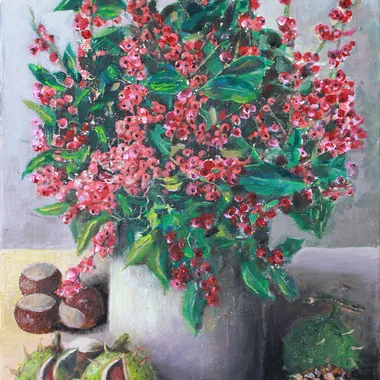 Still Life With Chestnuts — 12x16